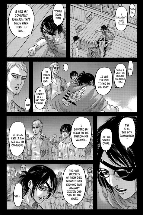 Aot Manga Ending Panel The Attack On Titan Manga Now Has An