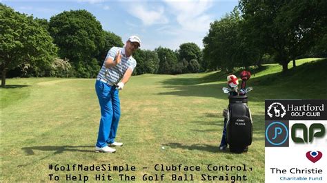 Golf Clubface Control To Hit The Golf Ball Straight YouTube