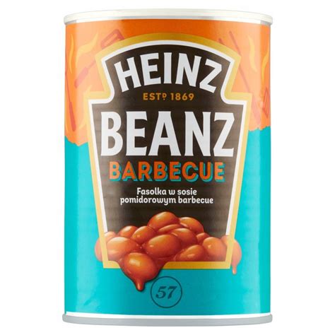 HEINZ BEANZ Fasolka W Sosie Pomidorowym Barbecue 12605126672 Allegro Pl