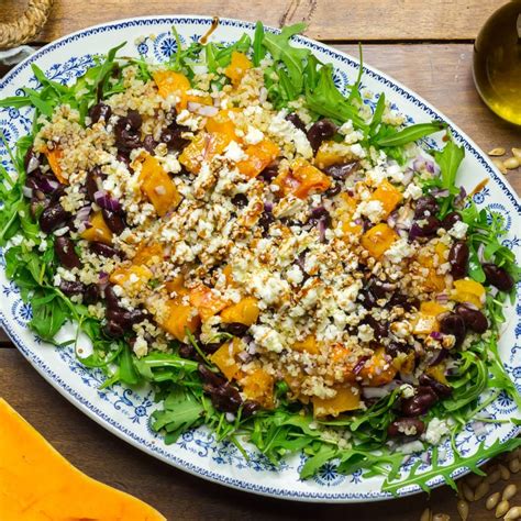 Ensalada De Calabaza Asada Con Judías Rojas Onda Vasca