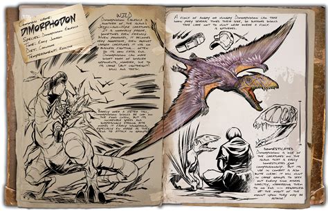 Ark Survival Evolved Dossiers Dimorphodon By Djdinojosh On Deviantart