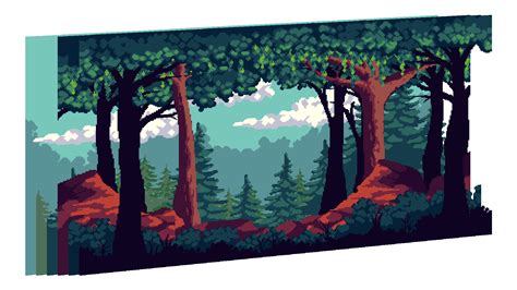 Pixel Art Forest Pack by DubPixel