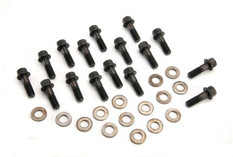 Mr Gasket 6081mrg Mr Gasket Intake Manifold Bolt Set Super Flanged Head