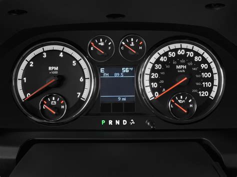 Image 2009 Dodge Ram 1500 2wd Reg Cab 1205 Slt Instrument Cluster