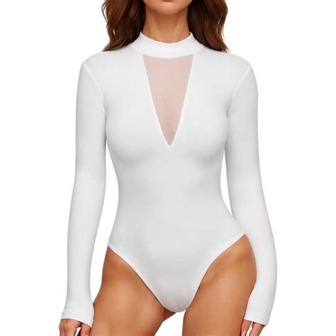 Mangopop Turtleneck Bodysuit Mangopop