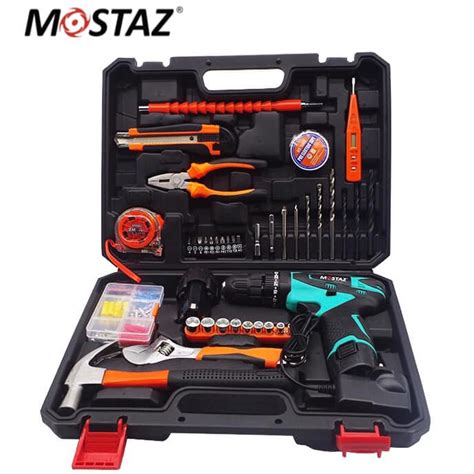 MOSTAZ 12V CORDLESS IMPACT DRILL SET C W ACCESORIES Shopee Malaysia