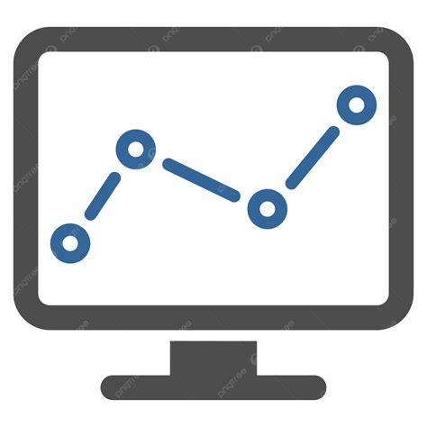 Monitoring Icon Stock Marker Television Device White Background Png