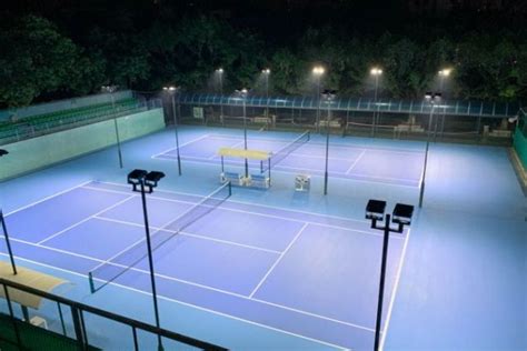 Wta Tennis Court Lighting Project Tian He Stadium Centre Enkarl