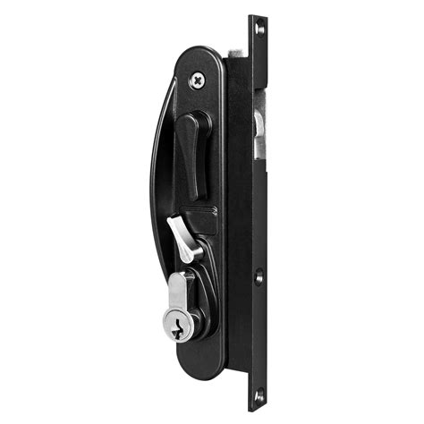 R8802BLK-5P Keyed Sliding Screen Door Lock Black | Rolltrak