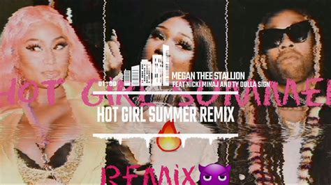 Megan Thee Stallion Hot Girl Summer Remix Ft Nicki Minaj And Ty