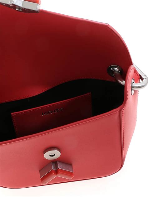 Cross Body Bags Kenzo Kenzo K Small Crossbody Bag In Red FB52SA301L2435