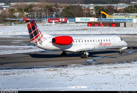 G Sajh Embraer Erj Ep Loganair T Vasilev Jetphotos