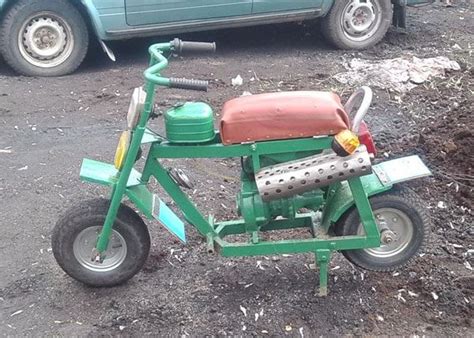 Самодельный мопед из бензопилы "Дружба": фото и описание самоделки ...