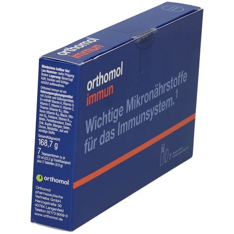 B Orthomol Immun Fl Schchen St Shop Apotheke