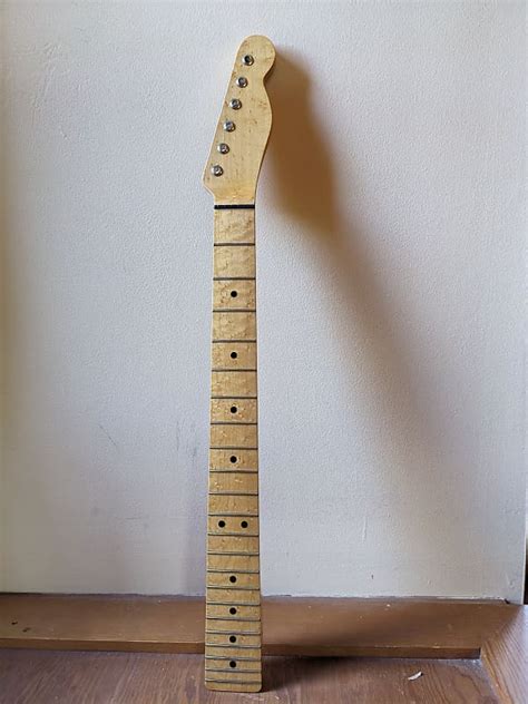 Warmoth Tele Neck Birds Eye Maple Reverb