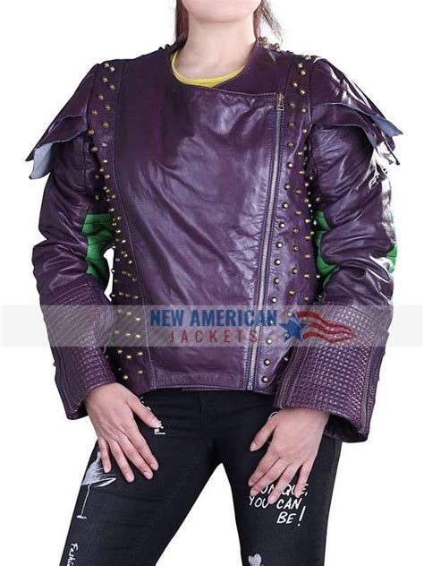 Descendants 2 Mal Deluxe Leather Jacket New American Jackets