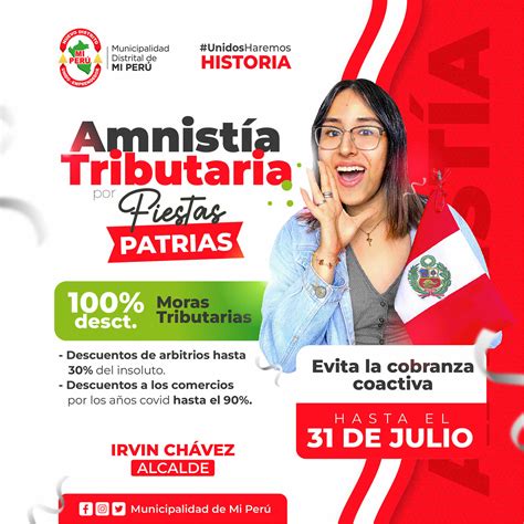 Amnist A Tributaria Campa As Municipalidad Distrital De Mi Per