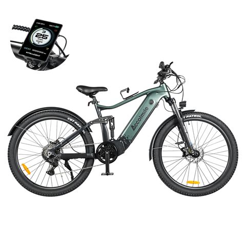 Accolmile Ebike Cola Bear Plus Mountain Electric Bike With Bafang