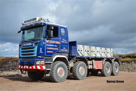 Mcfadyens Transport Ltd Scania Streamline Low Cab 8x8 R620 Flickr