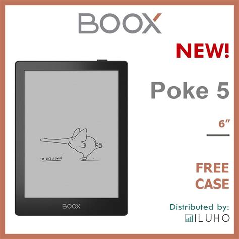 Onyx Boox Poke E Ink Tablet Reader Inch Quad Core Processor Android