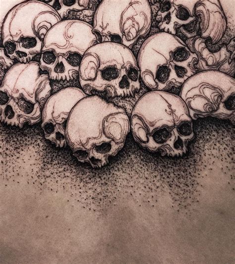 Pile Of Skulls Tattoo