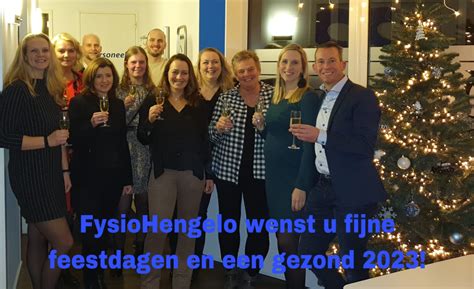 Fijne Feestdagen En Een Gezond Fysio Hengelo