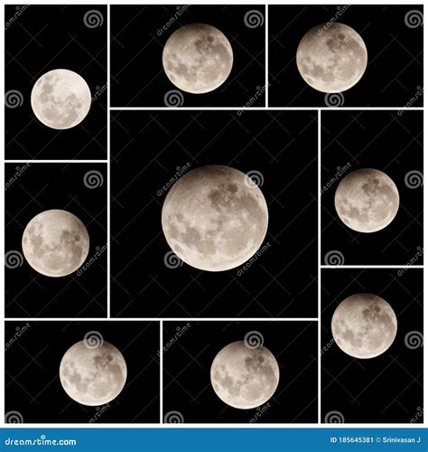 Penumbral Lunar Eclipse 2020 Stages. the Phases of a Penumbral Lunar ...