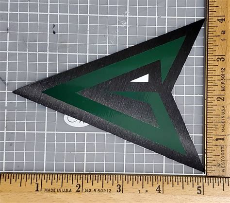 Green Arrow Green Arrow decal Green Arrow Emblem Sticker | Etsy