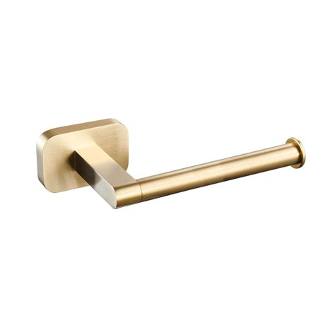 Asti Toilet Roll Holder Brushed Brass