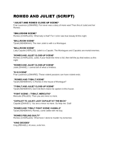 Romeo And Juliet Explained Line By Line at Carlo Simmons blog