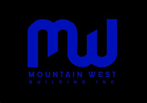 Mountain West Building Inc Logo Design On Behance