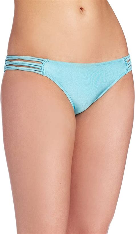 Rip Curl Juniors Alana Hipster Pant Strappy Criss Cross Bikini Bottom