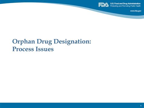 Ppt Understanding Fda Orphan Drug Designation Process Powerpoint