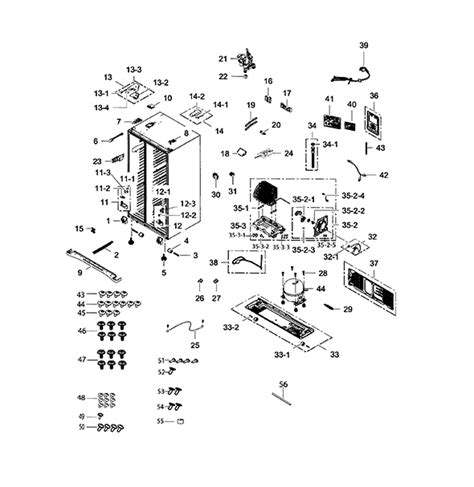 Samsung Rs H Bc Aa Refrigerator Partswarehouse