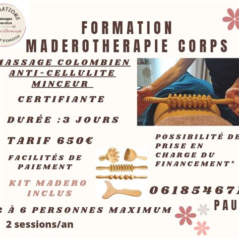 Formation Maderotherapie Corps Et F Vrier Esprit D Vasion