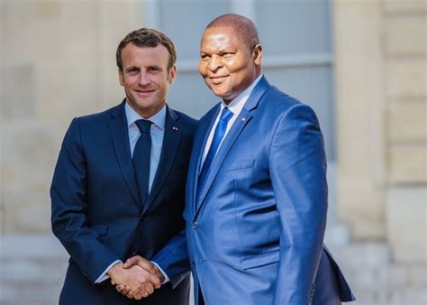 Gabon Emmanuel Macron A Rencontr Archange Touad Ra Libreville