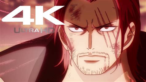 K Shanks Uses Conqueror S Haki One Piece Film Red Youtube