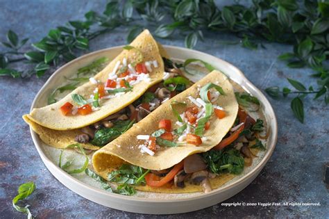 Receta De Tortillas De Harina De Garbanzo Veggie Fest