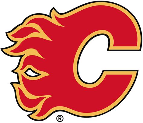 Calgary Flames Logo - Primary Logo - National Hockey League (NHL ...