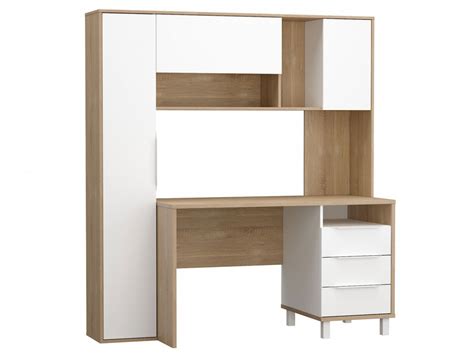 Компьютерный стол Комфорт 12.95 Дуб Сонома / Белый шагрень купить в ...