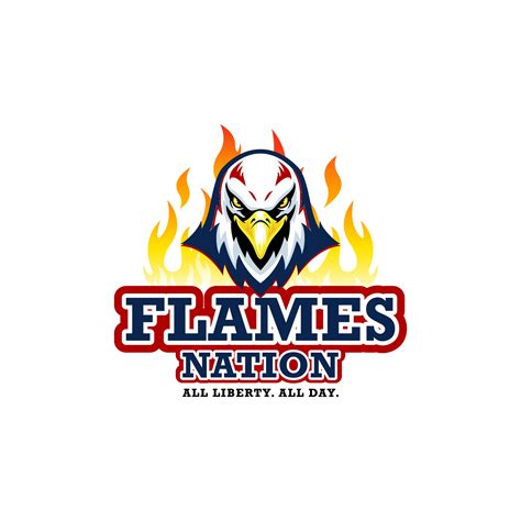 Liberty University Flames Logo