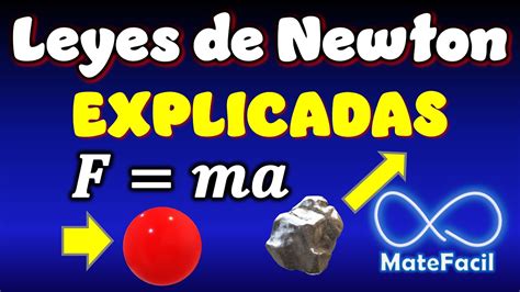 Leyes De Newton Explicaci N Completa Con Ejemplos Youtube