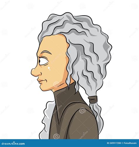 Wolfgang Amadeus Mozart Hand Drawing Vector Illustration