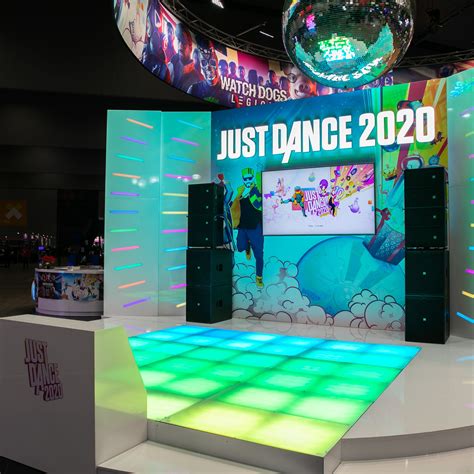 Just Dance Stage At Pax 2019 Exhibition Stand By Exhibitionco For Ubisoft Event Booth Design