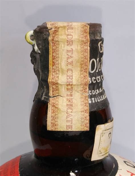 Yahoo Grand Old Parr Real Antique And Rare Old