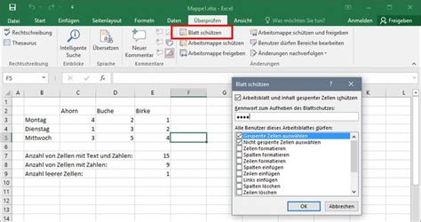 Excel Datei mit Passwort schützen so gehts