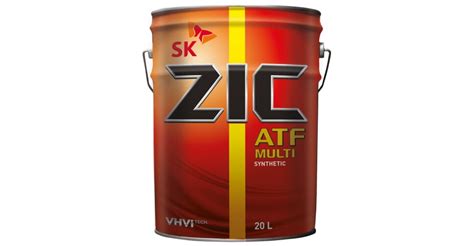 Масло трансмиссионное ZIC ATF Multi синтетическое, универсальное, для ...