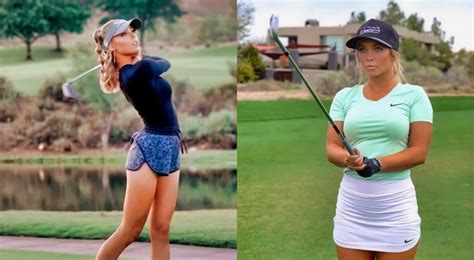 Golf Influencers Hailey Rae Ostrom Claire Hogle Play Together