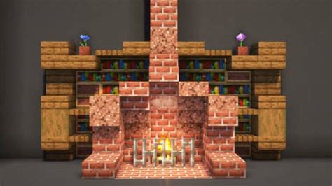 8 Cozy Minecraft Fireplace Design Ideas - Gamer Empire