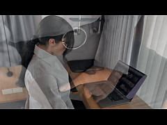 Horny Secretary Sucks And Fucks Boss S Dick Till Cum In Mouth Caught Masturbating At Workplace